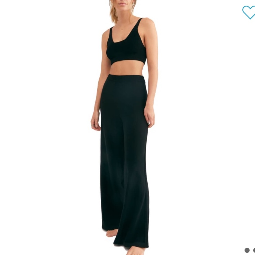 Free People Show Off Set Black